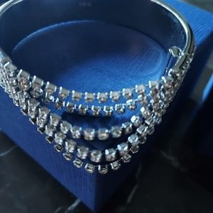 Genuine Swarovski bangle bracelet